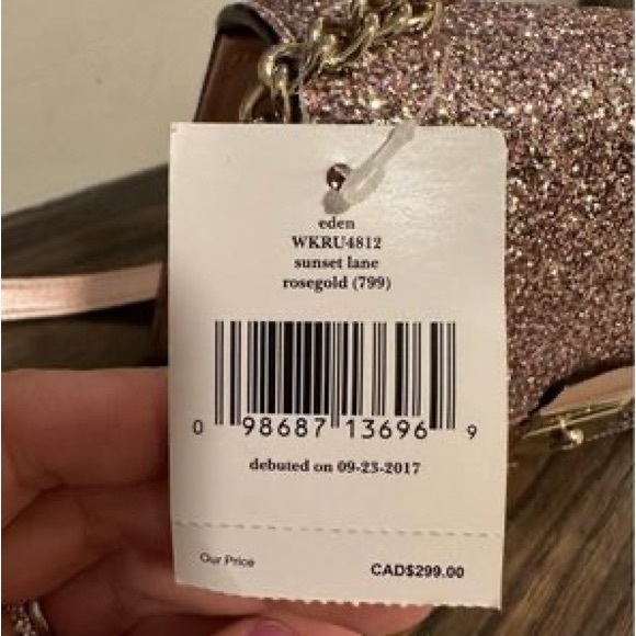 Kate Spade sparkly crossbody bag - Picture 3 of 4